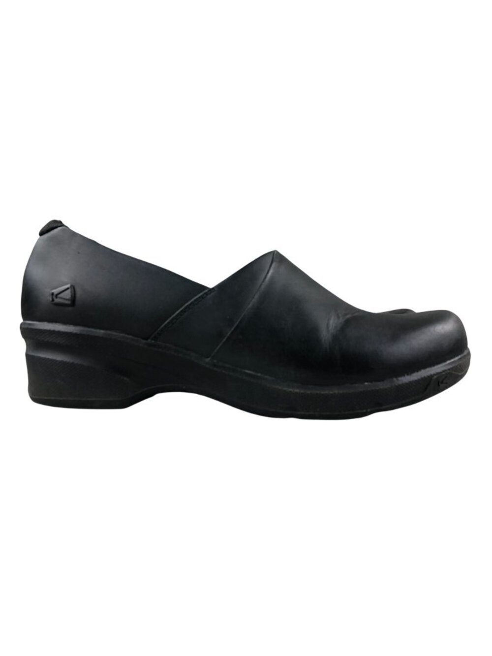 Keen Black Slip-On Comfort Loafers